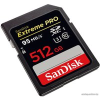Карта памяти SanDisk Extreme PRO SDXC UHS-I 512GB (SDSDXPA-512G-G46)