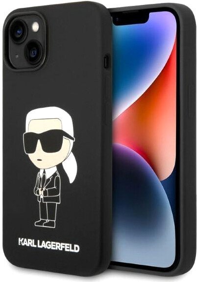 

Чехол для телефона CG Mobile Lagerfeld для iPhone 14 KLHCP14SSNIKBCK