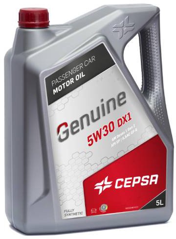 

Моторное масло CEPSA Genuine 5W-30 DX1 5л
