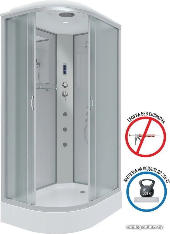 Душевая кабина Niagara NG-3312-14RF 120x80x215 (матовое стекло)