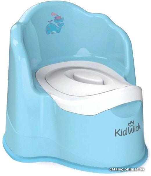 Детский горшок Kidwick Королевский KW080204 (голубой)