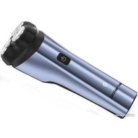 Электробритва Polaris PMR 0613RC wet&dry 4D PRO 5 blades+ (синий металлик) в Солигорске