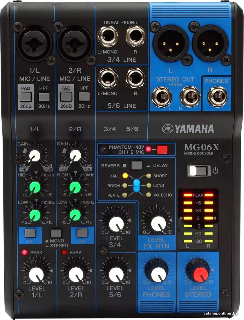 Микшерный пульт Yamaha MG-06X