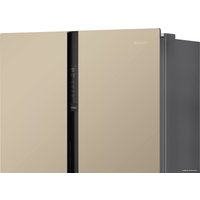 Холодильник side by side Weissgauff WSBS 600 BeG NoFrost Inverter