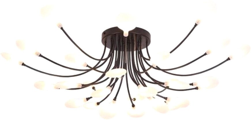 

Люстра средней высоты Arte Lamp Guimet A7423PL-28BK