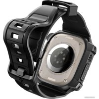 Ремешок Spigen Rugged Armor Pro для Apple Watch Ultra (49 мм) (черный)