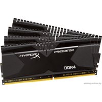 Оперативная память Kingston HyperX Predator 4x4GB KIT DDR4 PC4-21300 (HX426C13PB2K4/16)