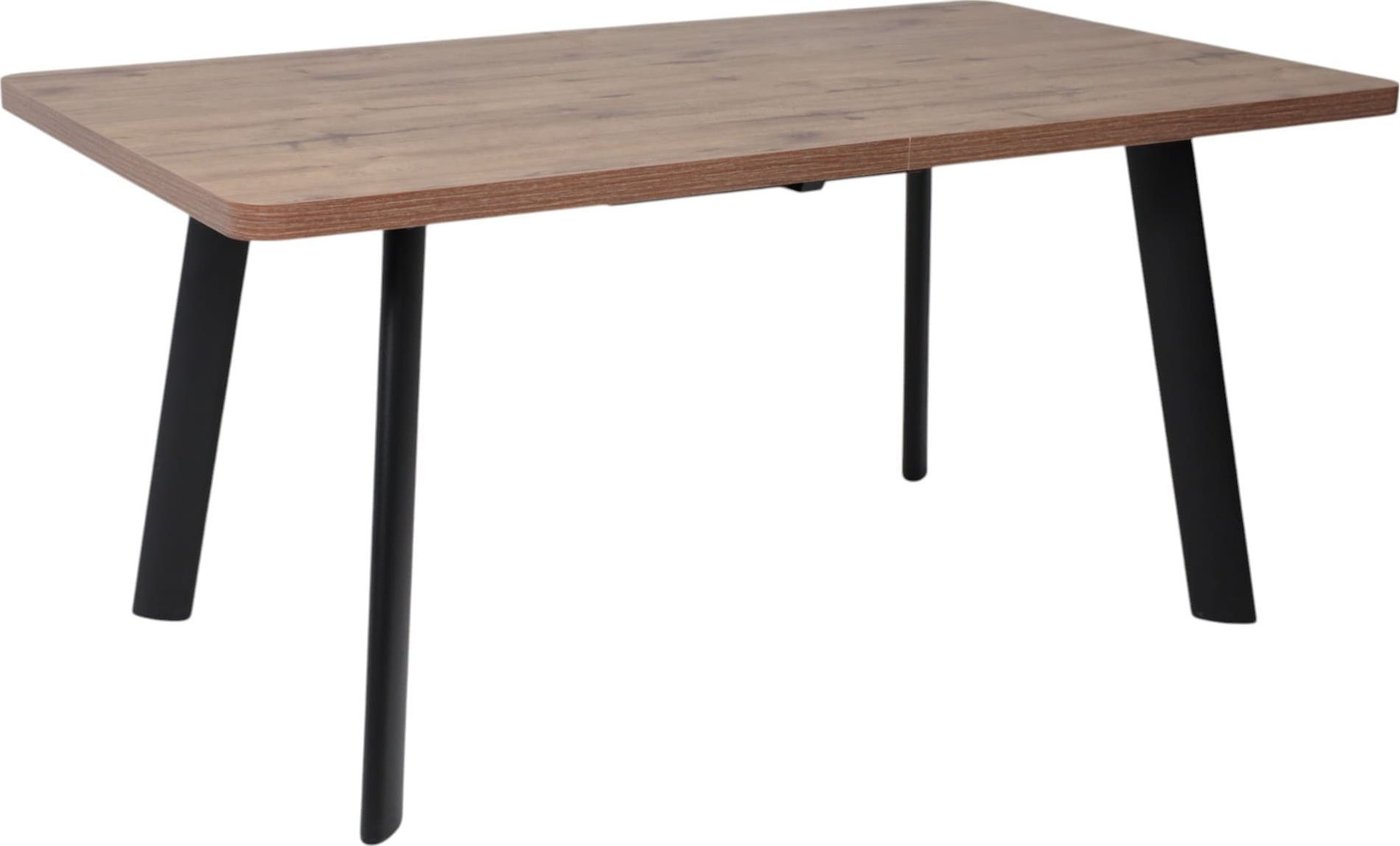 

Кухонный стол Мамадома Leon lux radial-180 раздвижной 180-240х95 (дуб веллингтон/черный)