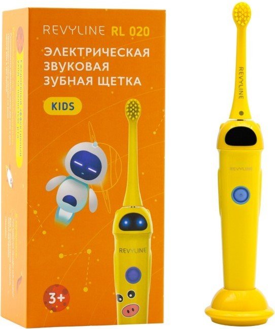 

Электрическая зубная щетка Revyline RL 020 Kids (желтый)