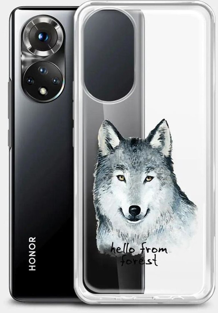 Чехол для телефона BoraSCO ArtWorks для Honor 50 51288 (прозрачный/рисунок)