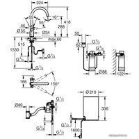 Смеситель Grohe Red Duo 30083001 (хром)