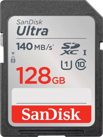SanDisk Ultra SDXC SDSDUNB-128G-GN6IN 128GB