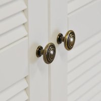 Шкаф распашной Диприз Асти 2 дв.1 ящ. Д.7317-1 (дуб/белый воск/дуб масло) в Солигорске