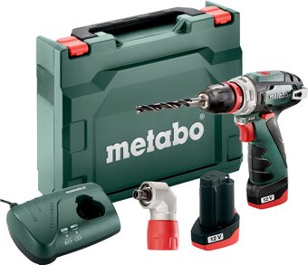 Metabo PowerMaxx BS Quick Basic 600156950 (с 2-мя АКБ, кейс, 2 патрона)