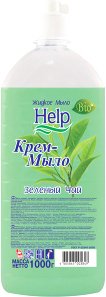 Help Мыло жидкое Зеленый чай 1 л