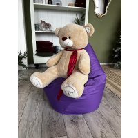 Кресло-мешок Flagman Груша Мини Г0.2-11 (сиреневый)