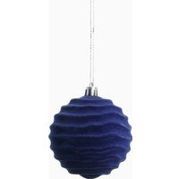 Елочная игрушка Зимнее волшебство Бархат. Грация 10870265 (6шт, синий)