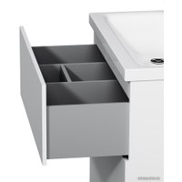  AM.PM Тумба под умывальник Gem 75 M90FSX07522WG32 (2 ящика, белый)