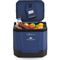 Термоэлектрический автохолодильник ZUGEL ZCR1004 32л (синий)