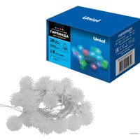 Светодиодная гирлянда Uniel ULD-S0280-020/DTA RGB IP20 BALLS 07921