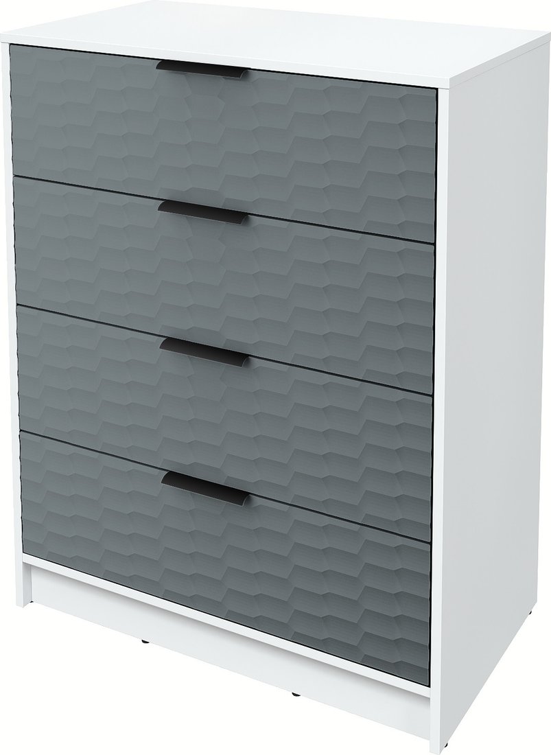 

Комод Интерлиния Концепт Зодиак КТ-К80 (белый платинум/серый)