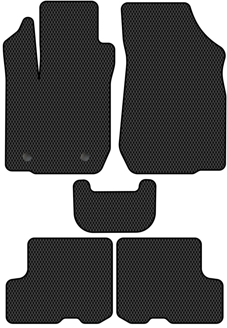 

Комплект ковриков для авто Alicosta Renault Sandero I (хэтчбек 5 дв) 2009 - 2014 (черный, ромб)