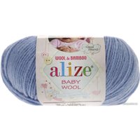 Пряжа для вязания Alize Baby Wool 40 (175 м, голубой, 10 мотков)