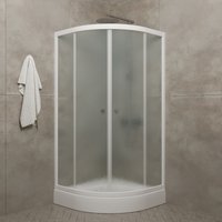 Душевой уголок Triton Риф А 90x90 (грейс/белый)