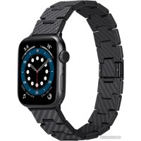Браслет Pitaka Carbon Fiber для Apple Watch (38/40/41/42/44/45/49 мм, retro)