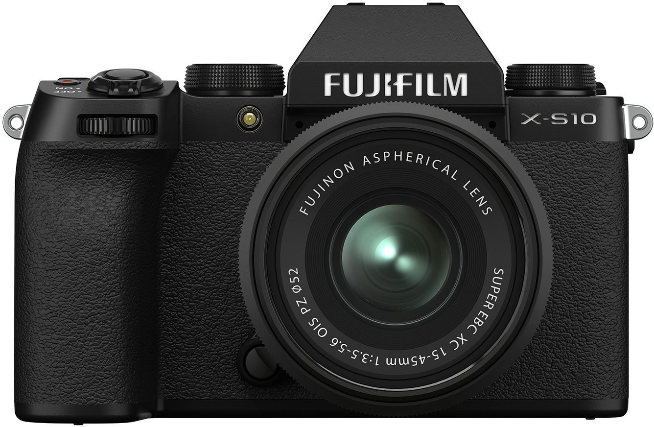 

Беззеркальный фотоаппарат Fujifilm X-S10 Kit 15-45mm (черный)
