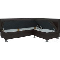 Угловой диван Mebelico Уют (коричневый)