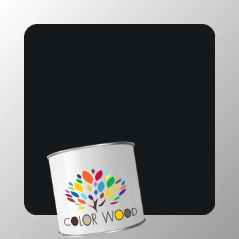 Эмаль Colorwood RAL 7021 (0.45 кг + 225 мл отвердитель)