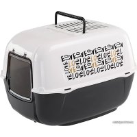 Туалет-домик Ferplast Prima Decor Gold (черный)