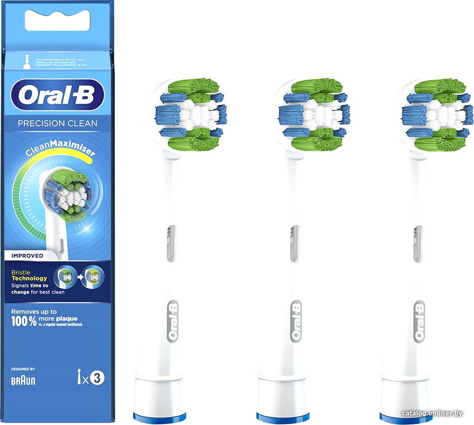 Сменная насадка Oral-B Precision Clean EB20RB (3 шт)