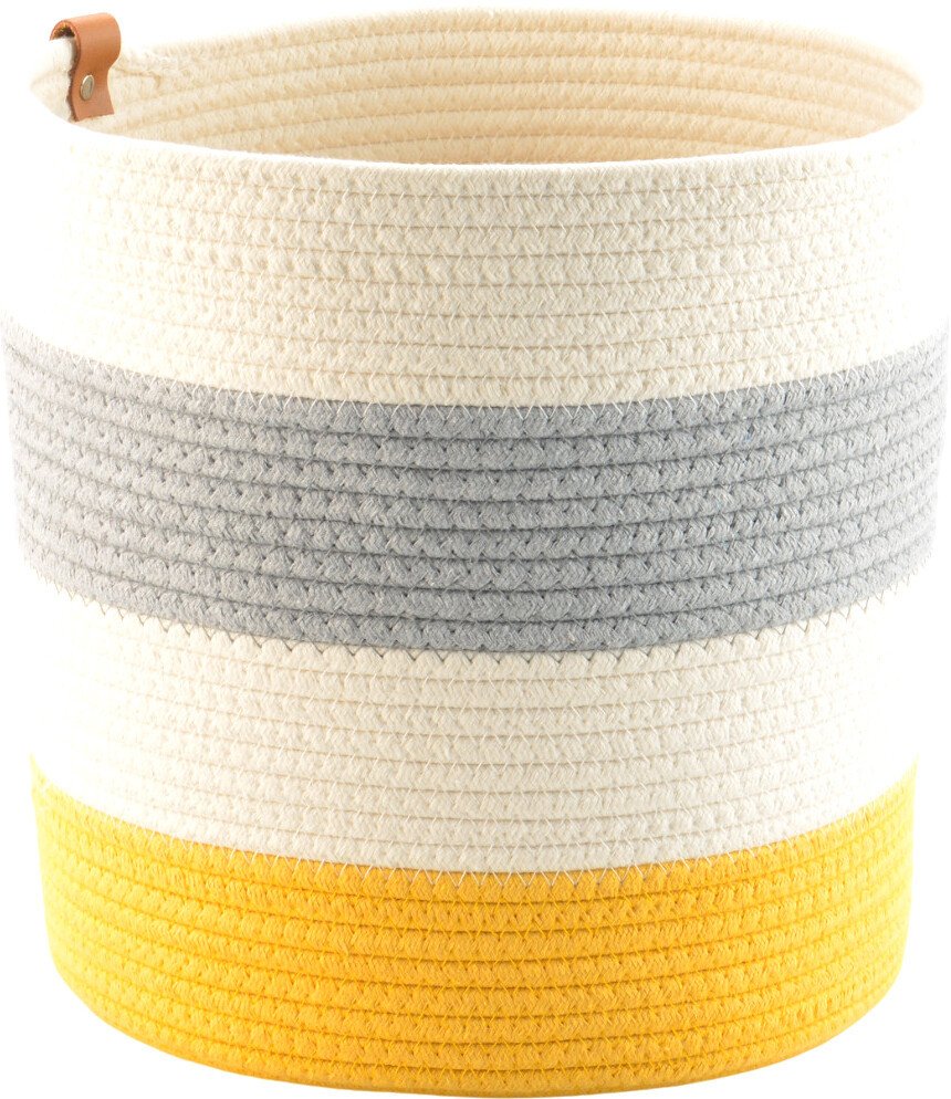 

Корзина Bergenson Bjorn Ciary TL-BB-BSKCR-CTN-30-1 (бежевый/серый/горчичный)