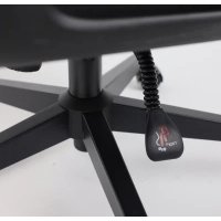 Офисное кресло AksHome Sierra (черная ткань/черный металл)