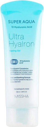  Missha Пилинг для лица Super Aqua Ultra Hyalron Peeling Gel (100 мл)