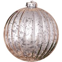 Елочная игрушка Зимнее волшебство Винтаж 9510412 (серебристый)