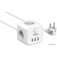 Сетевой фильтр Tessan TS-301 (белый)