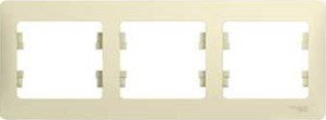 Рамка Schneider Electric Glossa GSL000203 (бежевый)