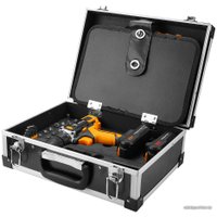 Дрель-шуруповерт Deko DKCD20FU-Li Prem SET 131 063-4137 (с 2-мя АКБ, кейс, оснастка)