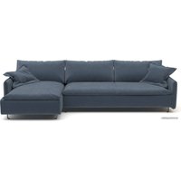 Угловой диван Савлуков-Мебель Next 210029 (синий)