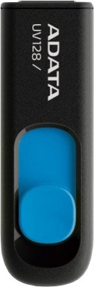 

USB Flash ADATA DashDrive UV128 32GB (черный/синий)