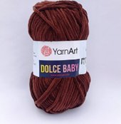 Dolce Baby 775 50 г 85 м (коричневый)