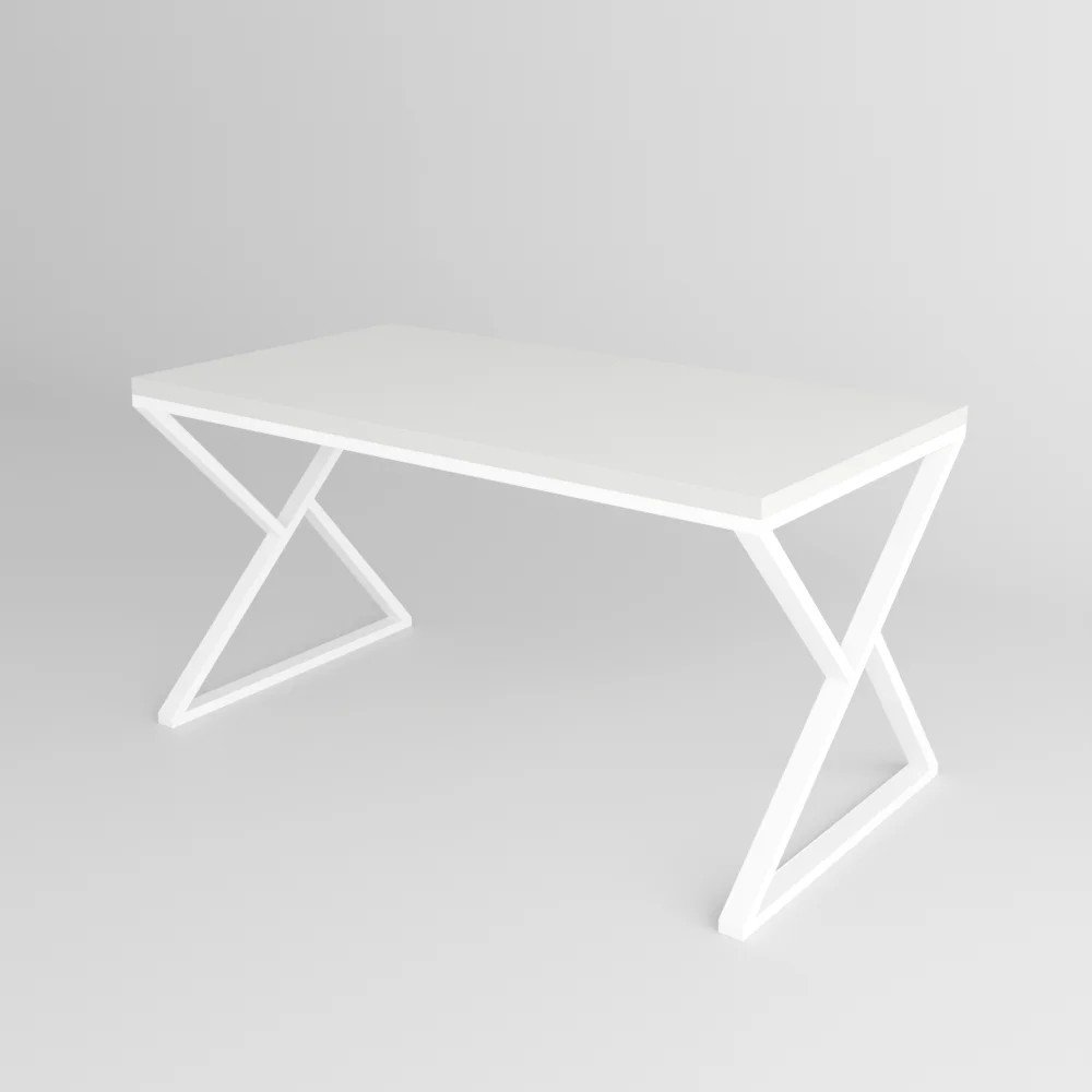 

Стол TMB Loft Дункан разборный 1380x600 18 мм (белый премиум/белый)