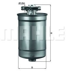 

Топливный фильтр Mahle Knecht KL554D