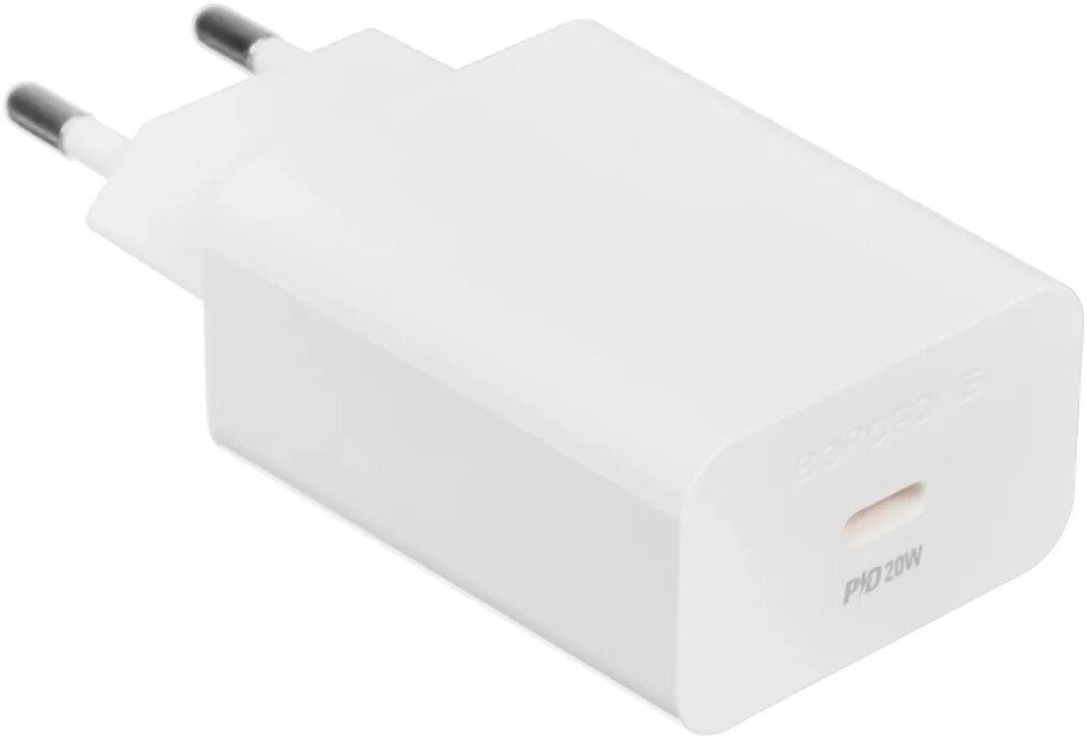 

Сетевое зарядное Borofone BA21A Pro (белый)