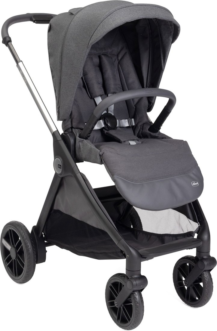 

Коляска прогулочная «книга» Chicco Bellagio 05087136450000 (Black Satin)