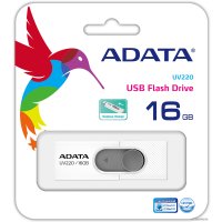 USB Flash ADATA UV220 16GB (белый/серый)