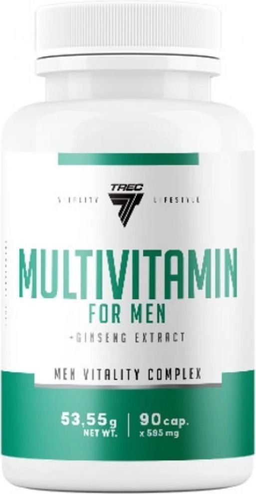 

Витамины, минералы Trec Nutrition Multivitamin for men (90 капсул)